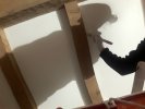 Peinture à base d'huile végétale - finition mate.