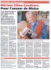 Article pour la presse (portrait)